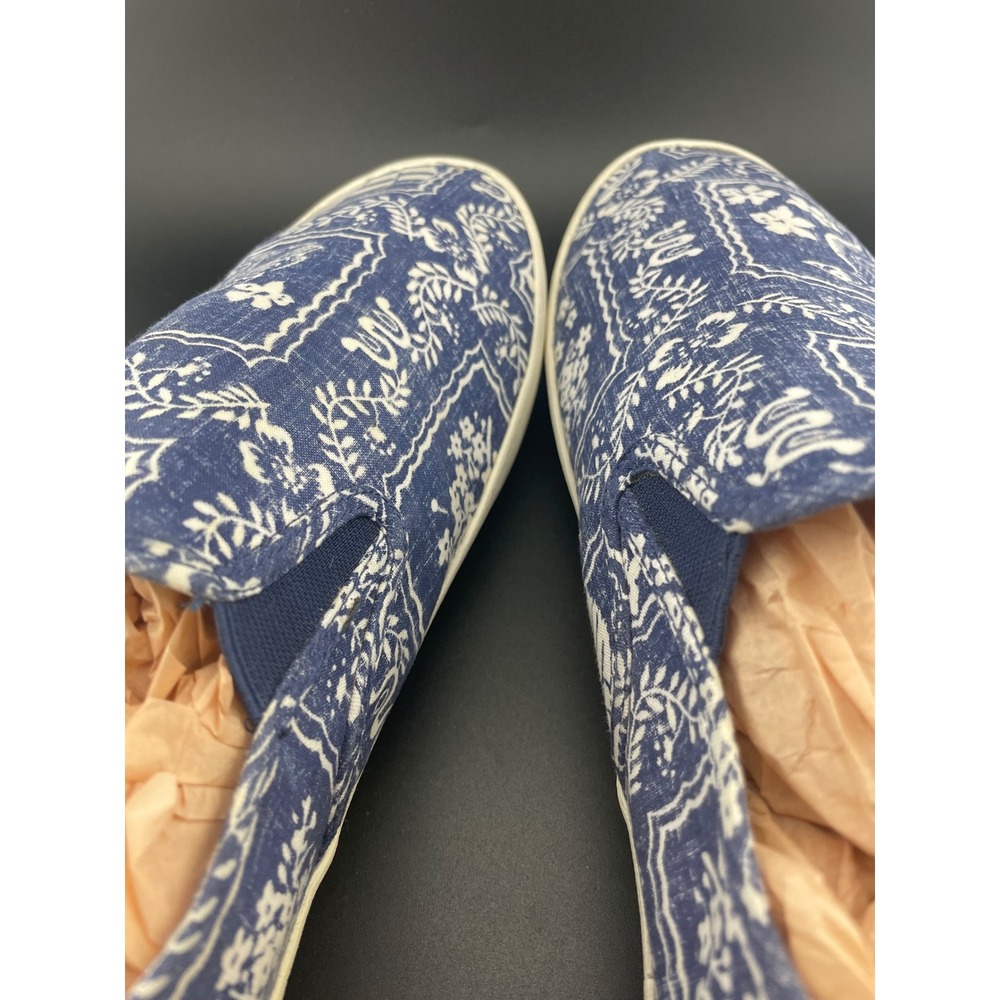 Reyn Spooner Seavees Baja Slip On Shoes Mens 13 Blue Hawaiian Print - Picture 8 of 12